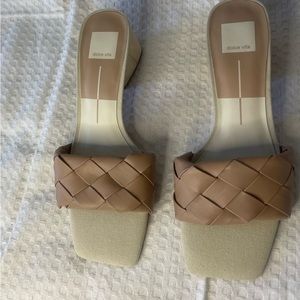 Dolce Vita Women’s Moly Heeled Sandal, Cafe Stella Size 9